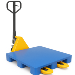 3 Ton Hand Pallet Truck 550mm x 1150mm in Jaipur – Nylon, PU & Iron Wheel Options