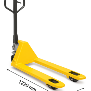 3 Ton Hand Pallet Truck 685mm x 1200mm in Jaipur – Nylon, PU & Iron Wheel Options